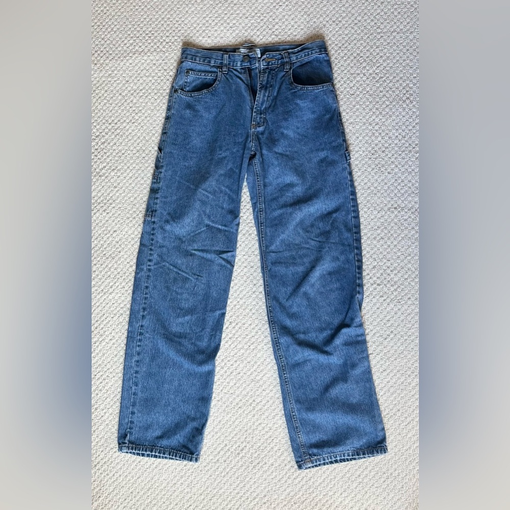 Arizona Jean Company Relaxed Fit Blue Jeans 90s Vintage